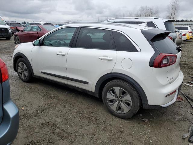 KNDCB3LC0K5221201 - 2019 KIA NIRO FE WHITE photo 2