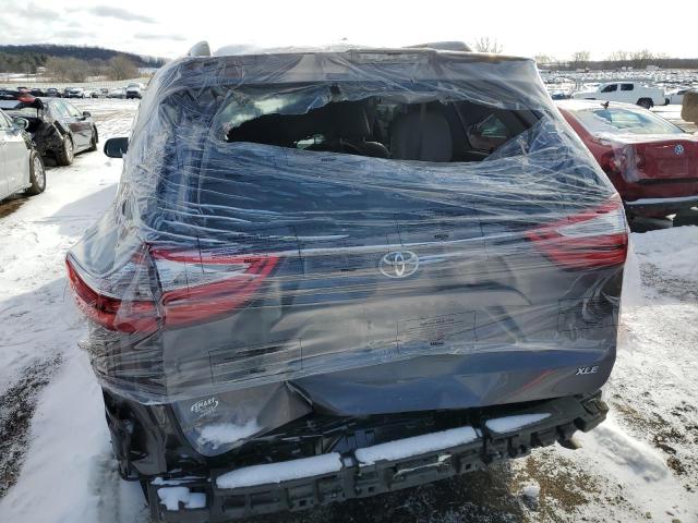 5TDYZ3DC3KS984517 - 2019 TOYOTA SIENNA XLE GRAY photo 6