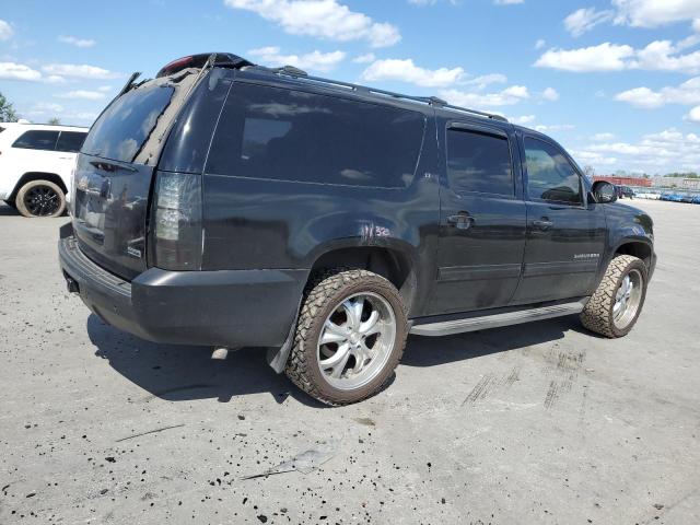 1GNSCJE04BR333922 - 2011 CHEVROLET SUBURBAN C1500 LT BLACK photo 3