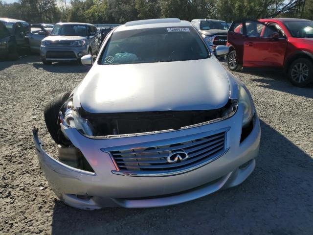 JN1CV6AP8AM408613 - 2010 INFINITI G37 BASE SILVER photo 5