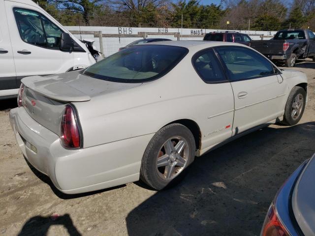 2G1WX12K339397507 - 2003 CHEVROLET MONTE CARL SS WHITE photo 3