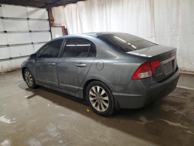 19XFA1F87AE043527 - 2010 HONDA CIVIC EX GRAY photo 2