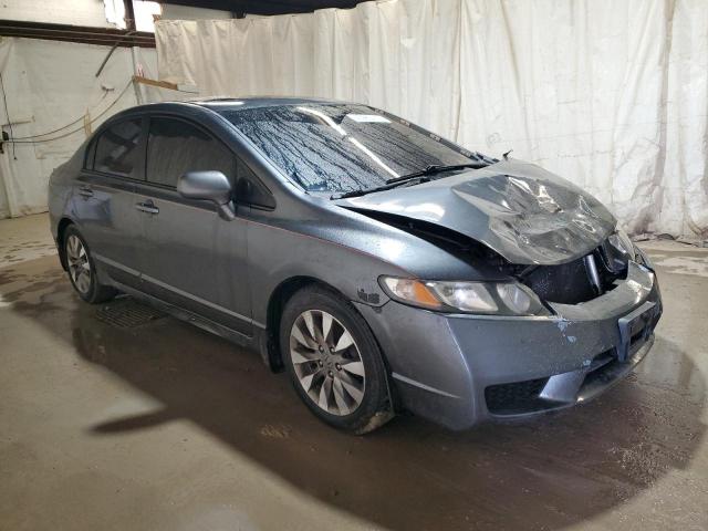 19XFA1F87AE043527 - 2010 HONDA CIVIC EX GRAY photo 4