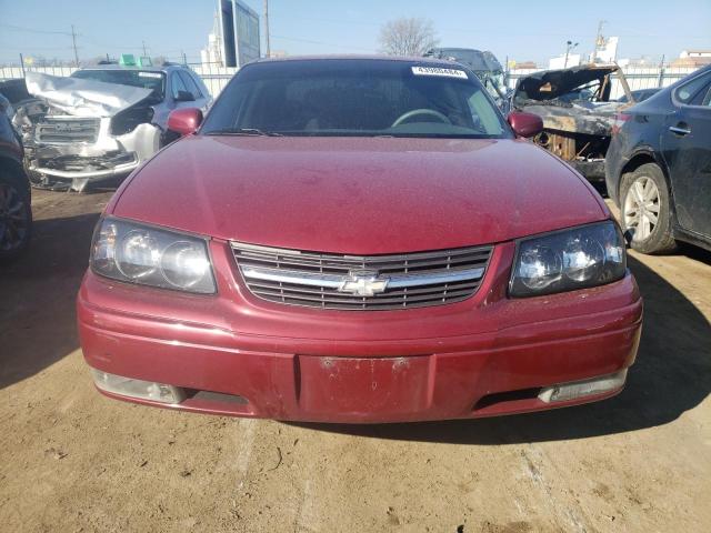 2G1WH52K859291383 - 2005 CHEVROLET IMPALA LS RED photo 5