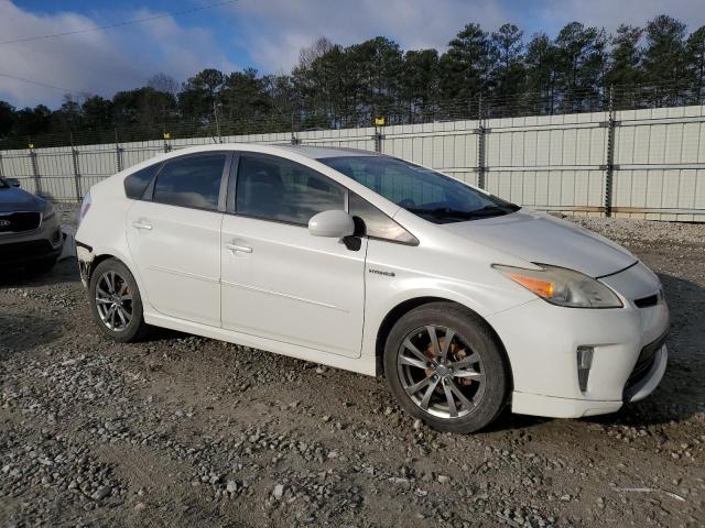 JTDKN3DU1D0349957 - 2013 TOYOTA PRIUS WHITE photo 4