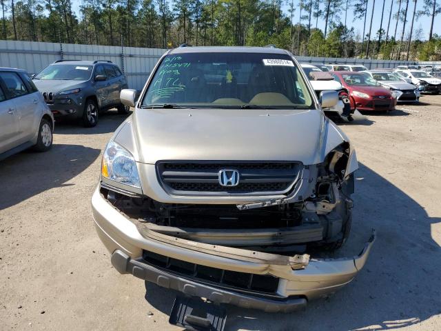 5FNYF18565B005879 - 2005 HONDA PILOT EXL GOLD photo 5