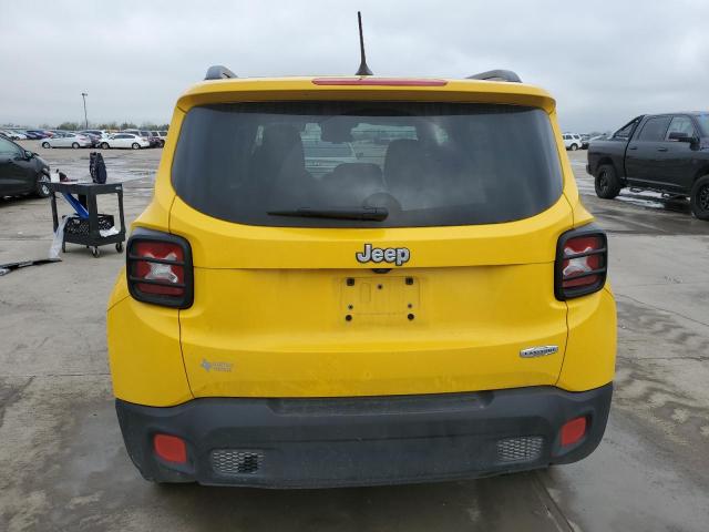 ZACCJABB2HPE98691 - 2017 JEEP RENEGADE LATITUDE YELLOW photo 6