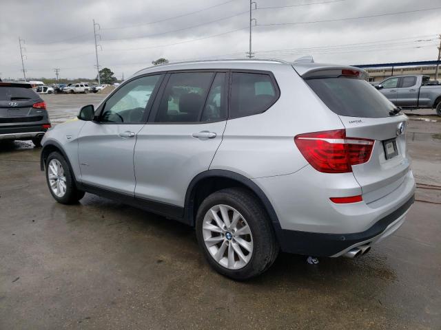 5UXWX9C3XH0T16600 - 2017 BMW X3 XDRIVE28I SILVER photo 2