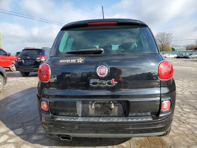 ZFBCFACH4EZ004447 - 2014 FIAT 500L LOUNGE BLACK photo 6