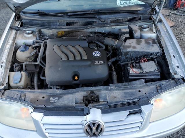 3VWSK69M82M174195 - 2002 VOLKSWAGEN JETTA GLS SILVER photo 11