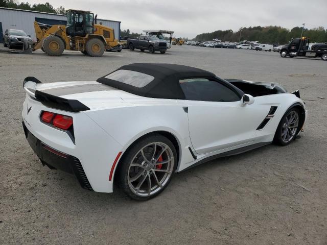 1G1YY3D73K5116540 - 2019 CHEVROLET CORVETTE GRAND SPORT 2LT WHITE photo 3