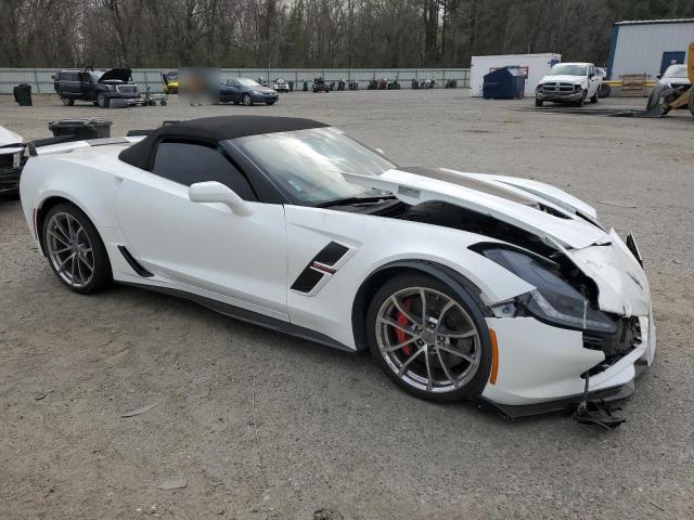 1G1YY3D73K5116540 - 2019 CHEVROLET CORVETTE GRAND SPORT 2LT WHITE photo 4