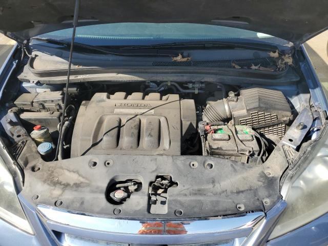 5FNRL38687B025409 - 2007 HONDA ODYSSEY EXL BLUE photo 11