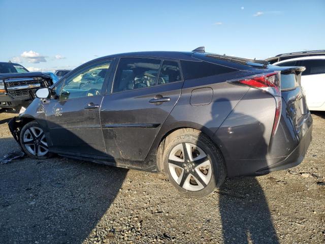 JTDKARFU1J3545869 - 2018 TOYOTA PRIUS GRAY photo 2