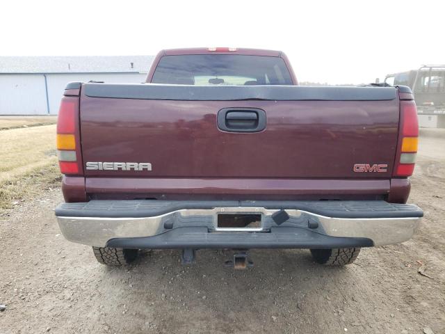 1GTGK13U93F148405 - 2003 GMC SIERRA K1500 HEAVY DUTY MAROON photo 6