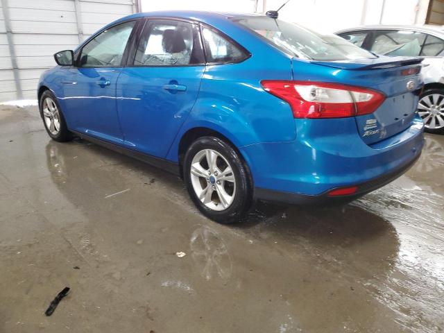 1FAHP3F28CL250829 - 2012 FORD FOCUS SE BLUE photo 2