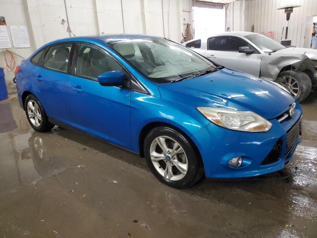 1FAHP3F28CL250829 - 2012 FORD FOCUS SE BLUE photo 4