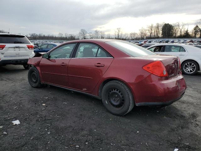 1G2ZF57B484252370 - 2008 PONTIAC G6 VALUE LEADER MAROON photo 2