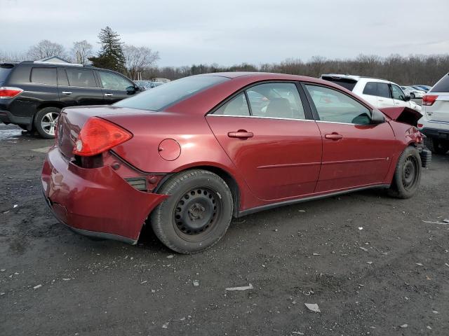 1G2ZF57B484252370 - 2008 PONTIAC G6 VALUE LEADER MAROON photo 3