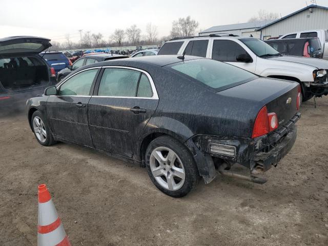 1G1ZG57B89F103242 - 2009 CHEVROLET MALIBU LS BLACK photo 2