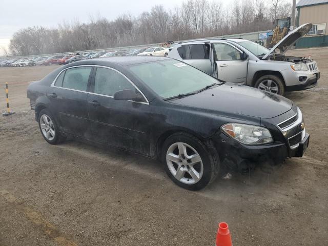 1G1ZG57B89F103242 - 2009 CHEVROLET MALIBU LS BLACK photo 4