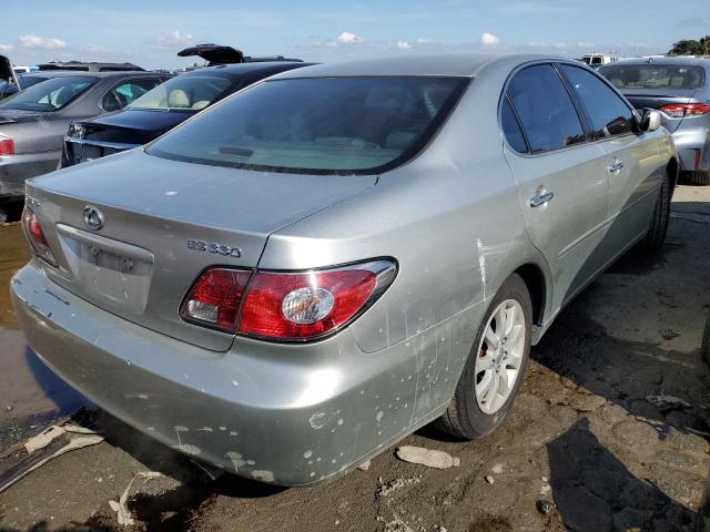 JTHBA30G640022254 - 2004 LEXUS ES 330 SILVER photo 3