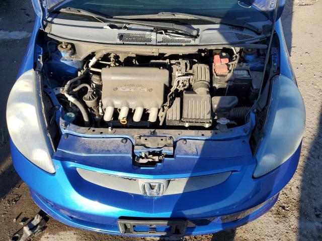 JHMGD386X7S047773 - 2007 HONDA FIT S 蓝色 照片 11