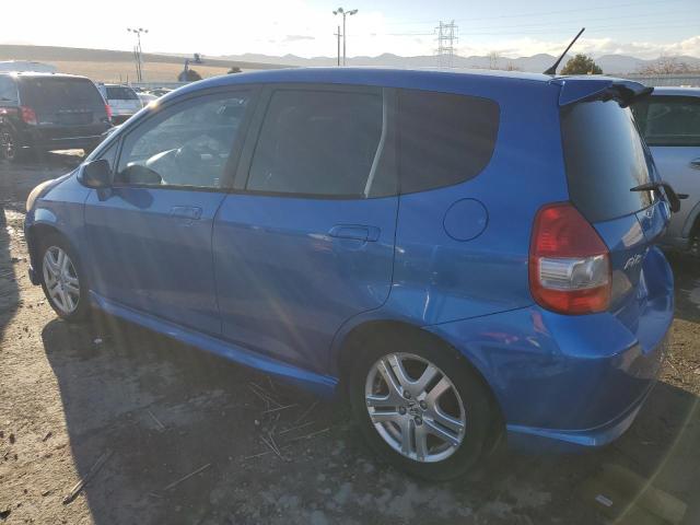 JHMGD386X7S047773 - 2007 HONDA FIT S 蓝色 照片 2
