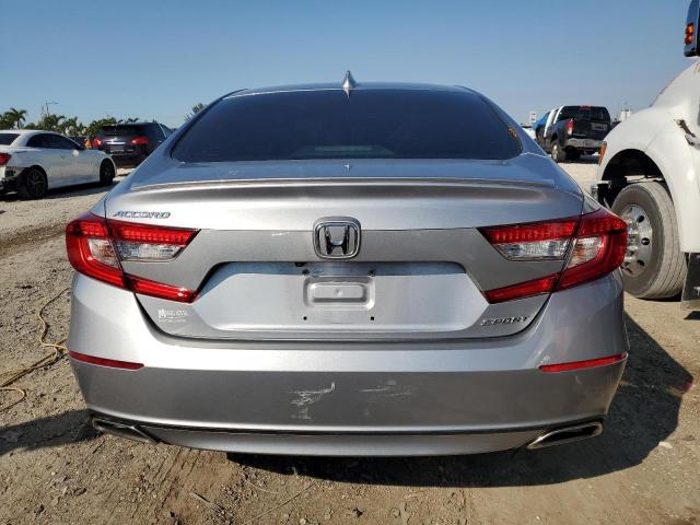 1HGCV1F32LA018697 - 2020 HONDA ACCORD SPORT GRAY photo 6