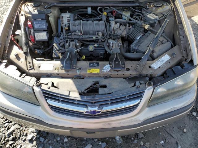 2G1WH55K519252921 - 2001 CHEVROLET IMPALA LS BEIGE photo 11