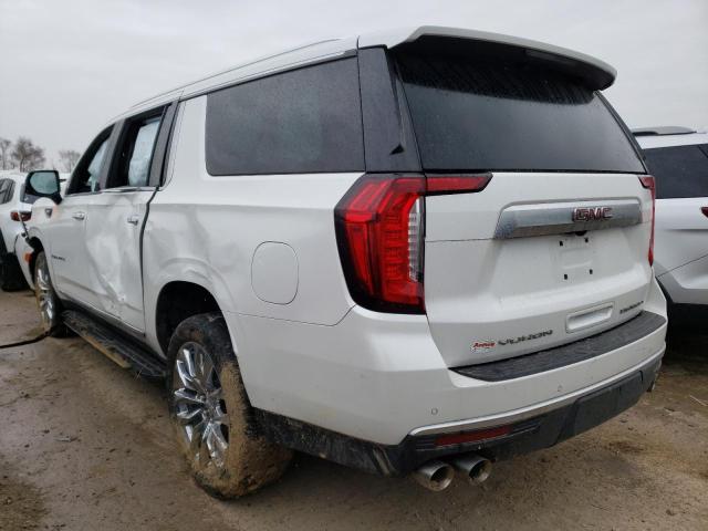 1GKS2JKL5MR383620 - 2021 GMC YUKON XL DENALI WHITE photo 2