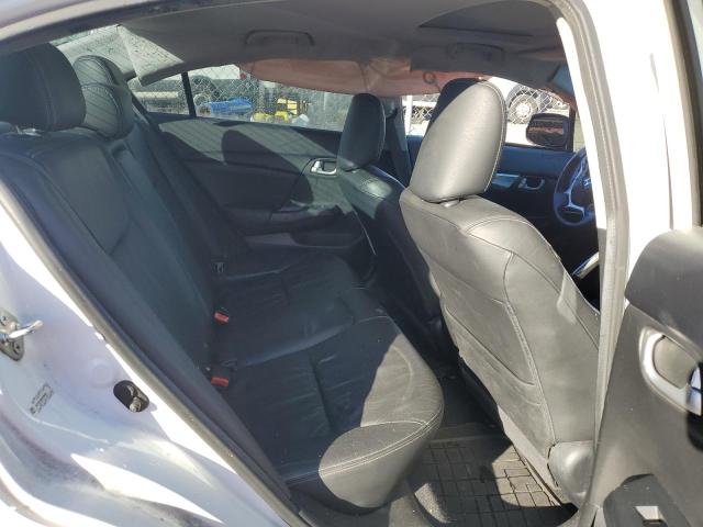 19XFB2F98DE206492 - 2013 HONDA CIVIC EXL თეთრი ფოტო 10