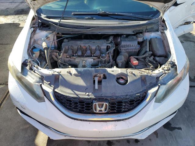 19XFB2F98DE206492 - 2013 HONDA CIVIC EXL თეთრი ფოტო 11