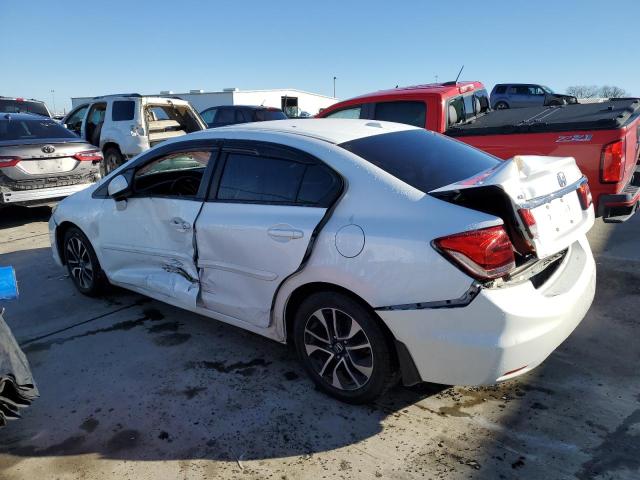 19XFB2F98DE206492 - 2013 HONDA CIVIC EXL თეთრი ფოტო 2