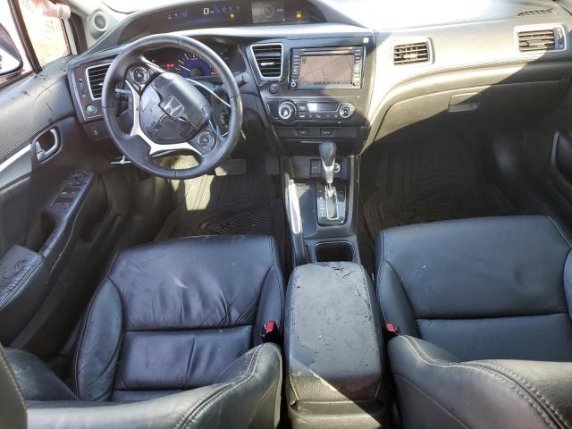 19XFB2F98DE206492 - 2013 HONDA CIVIC EXL თეთრი ფოტო 8