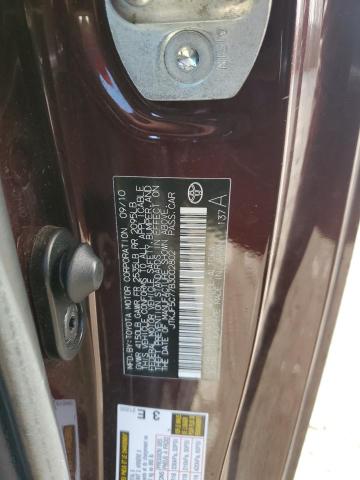 JTKJF5C77B3002802 - 2011 TOYOTA SCION TC იასამნისფერი ფოტო 12