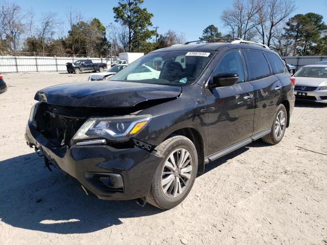 5N1DR2MN0HC608048 - 2017 NISSAN PATHFINDER S 黑色 照片 1