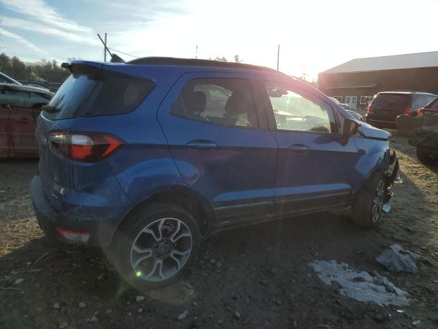 MAJ6S3JL8LC312333 - 2020 FORD ECOSPORT SES BLUE photo 3