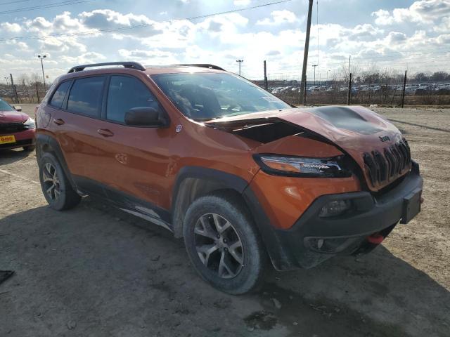 1C4PJMBS6FW777497 - 2015 JEEP CHEROKEE TRAILHAWK ნარინჯისფერი ფოტო 4