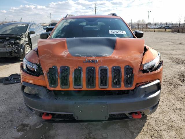 1C4PJMBS6FW777497 - 2015 JEEP CHEROKEE TRAILHAWK ნარინჯისფერი ფოტო 5