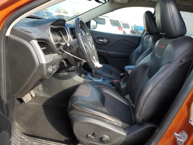 1C4PJMBS6FW777497 - 2015 JEEP CHEROKEE TRAILHAWK ნარინჯისფერი ფოტო 7