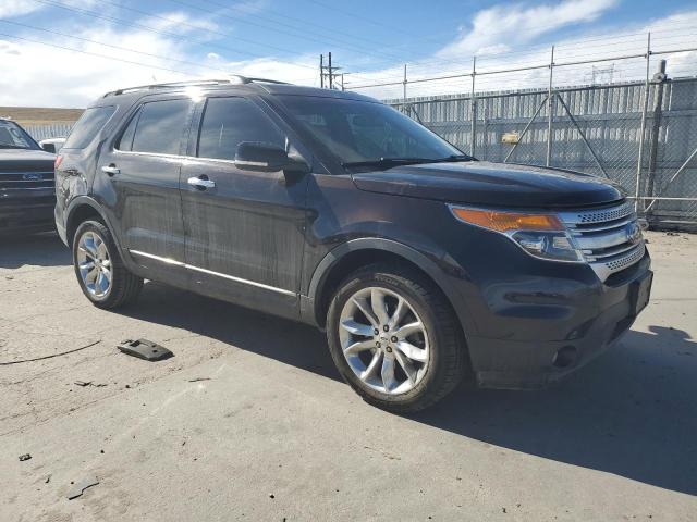 1FM5K8D80EGB36511 - 2014 FORD EXPLORER XLT BLACK photo 4