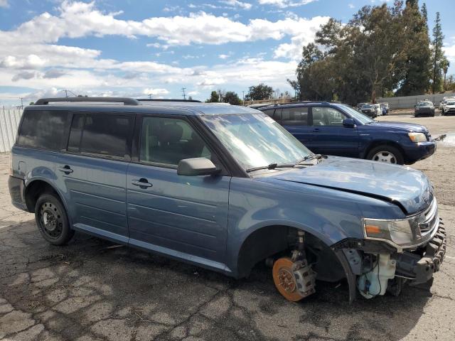 2FMGK5B86KBA13261 - 2019 FORD FLEX SE BLUE photo 4