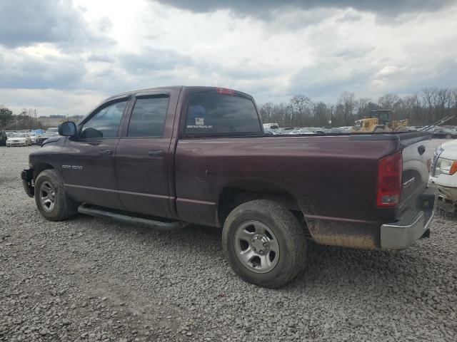 1D7HA18DX4J143766 - 2004 DODGE RAM 1500 ST BURGUNDY photo 2