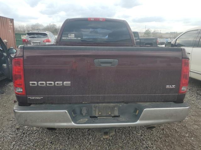 1D7HA18DX4J143766 - 2004 DODGE RAM 1500 ST BURGUNDY photo 6