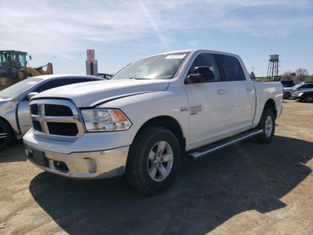 1C6RR7LT0KS634290 - 2019 RAM 1500 CLASS SLT WHITE photo 1