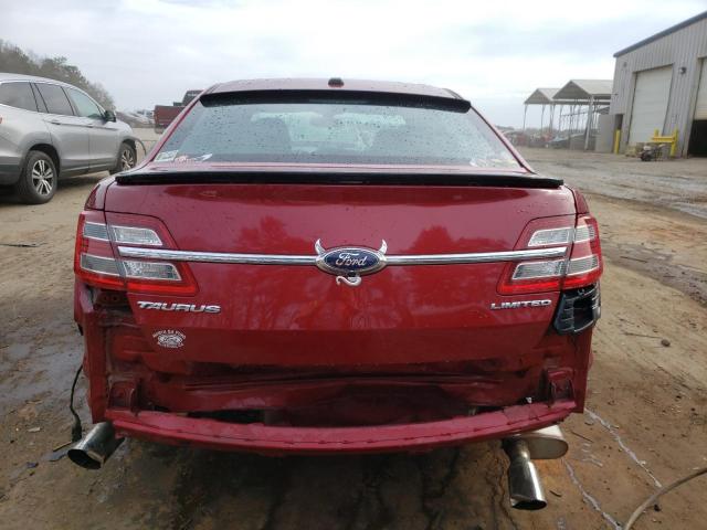 1FAHP2F87DG110781 - 2013 FORD TAURUS LIMITED BURGUNDY photo 6