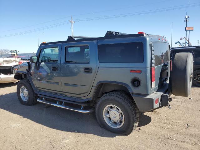 5GRGN23U56H109184 - 2006 HUMMER H2 BLUE photo 2