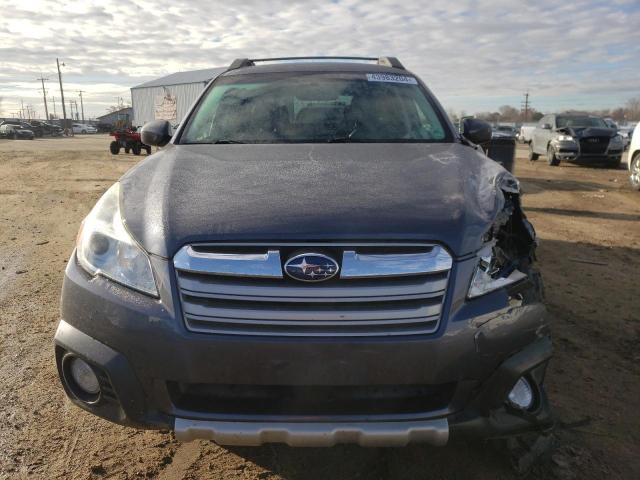 4S4BRCKC8E3261286 - 2014 SUBARU OUTBACK 2.5I LIMITED GRAY photo 5