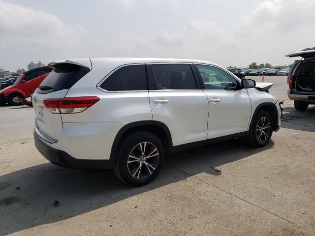 5TDZZRFH9KS303163 - 2019 TOYOTA HIGHLANDER LE WHITE photo 3